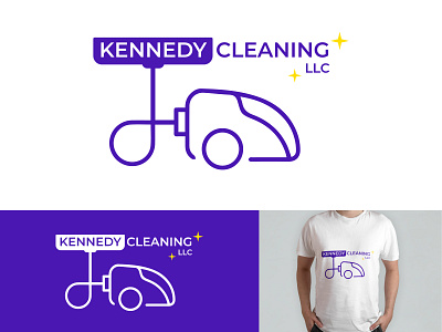 Minimal Logo Design for cleaning business