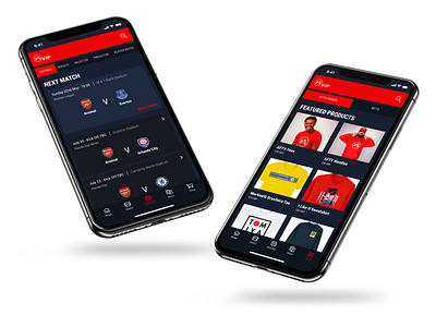 AFTV Mobile Screens app design design figma football mobile app design sport sport app ui ux