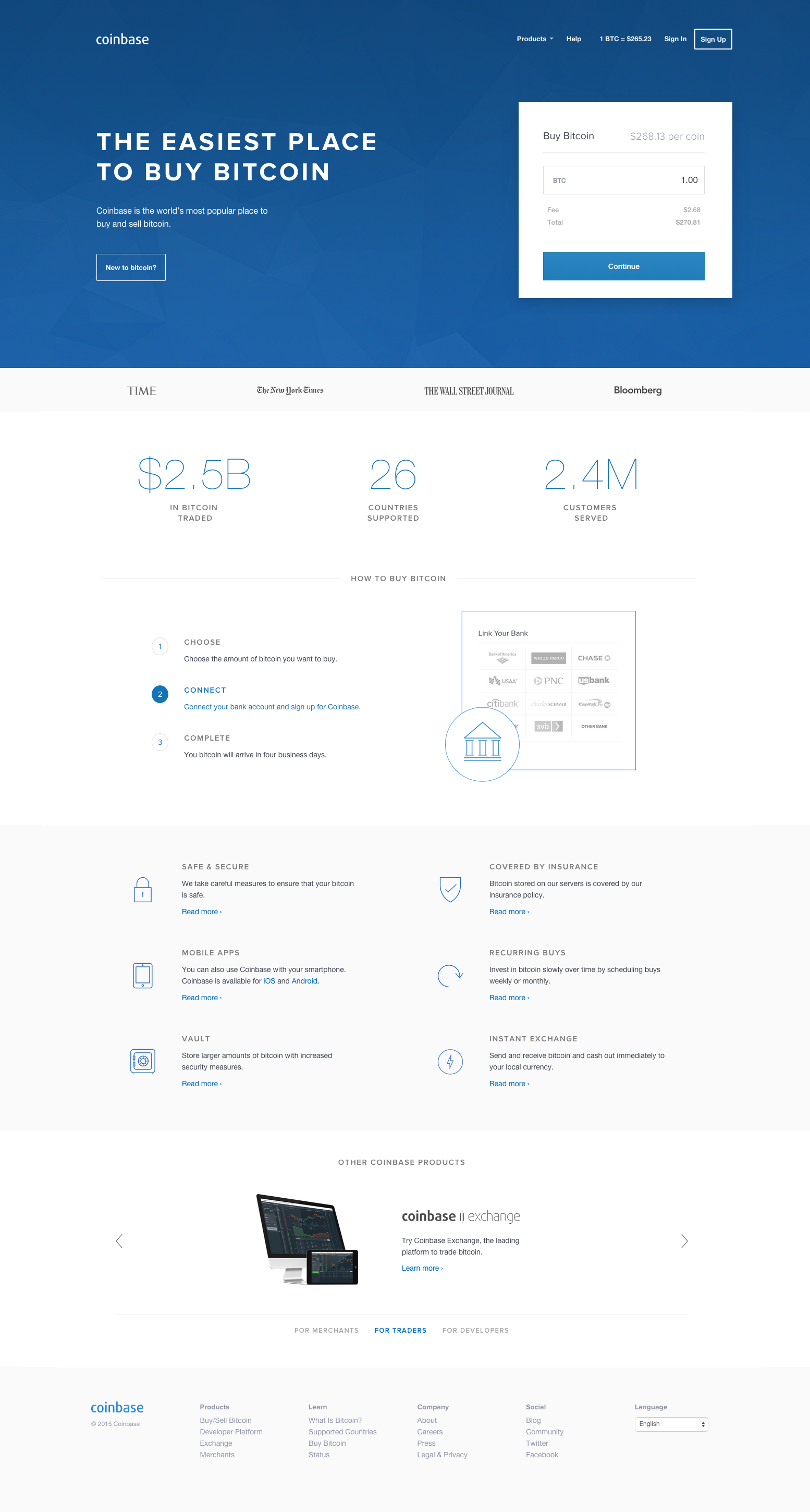 Coinbase - Homepage Design by Satu Peltola for Coinbase on ...