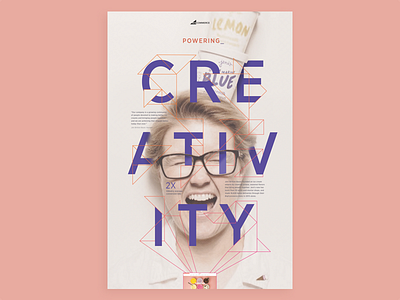 Powering Creativity adventure bigcommerce design graphic pattern poster typography