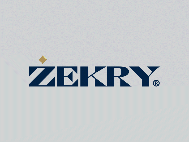 Zekry- Logo Animation animation branding design graphic design illustration logo logo animation motion graphics vector