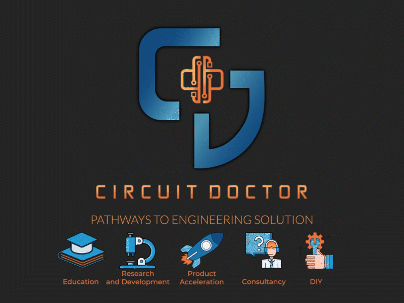 CIRCUIT DOCTOR - Logo Animation animation branding design graphic design illustration logo logo animation motion graphics ui ux vector