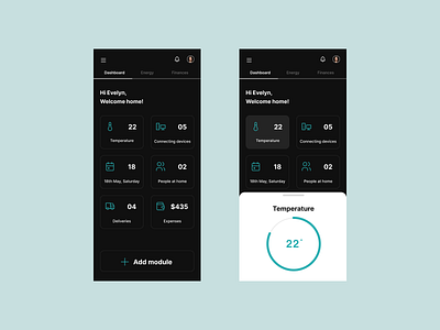 Home Monitorting Dashboard