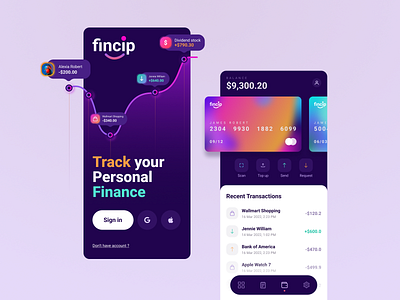 Fincip - Finance Banking Apps