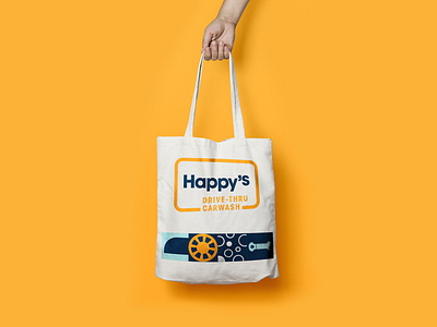 Get happy, wash your car! branding design graphic design logo