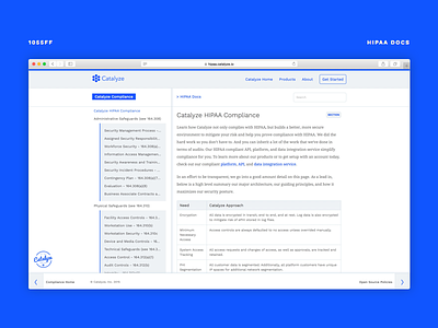 New Documentation Design app blue docs documentation long form reference responsive ui web