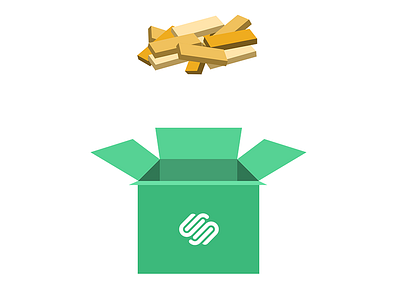 A Box of Gold gold gree squarespace commerce