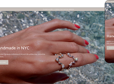 Sam Tsia Fine Jewelry e commerce development web design