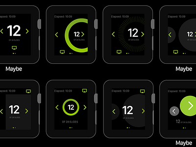 Apple Watch Designs apple watch presentation remote control timer
