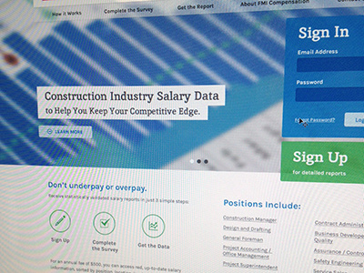 Compensation Company Homepage