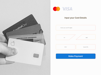 Credit Card Checkout Page