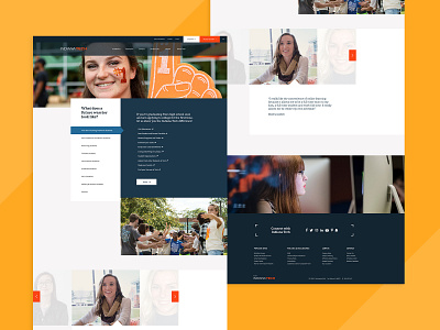 Admissions & Aid Redesign design higher education web design website website design wordpress