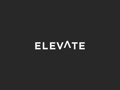 Elevate Logo brand church clean concept custom identity logo simple type youth group