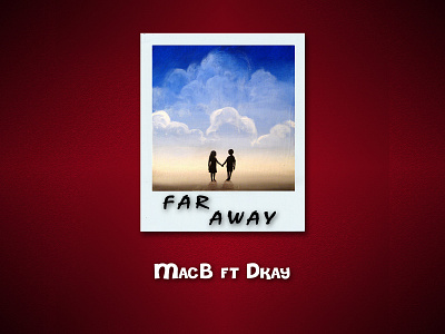 Far Away Music Cover art prototype 1 album covers branding cover arts design illustration logo music music cover art typography