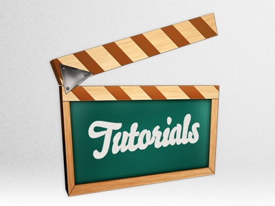 Tutorials film green icon rapidweaver tutorial video wood