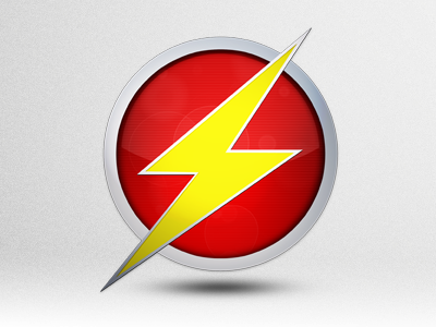 Flash iCon flash floating icon orb rapidweaver red shinny stack yellow
