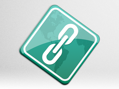 Link & Anchor iCon green icon link map rapidweaver sign stack