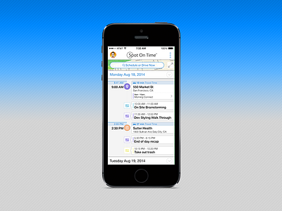 Spot On Time App