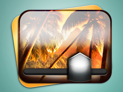 Rounded Image Adjustment icon image palm rounded trees
