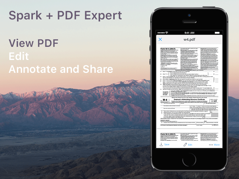 Spark + PDF Expert by Readdle