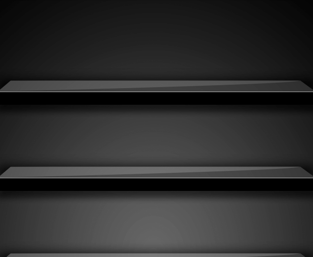 Black Shelves Wallpaper For iPhone 5 by KaL MichaeL on Dribbble