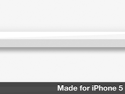 White Shelves Wallpaper For iPhone 5
