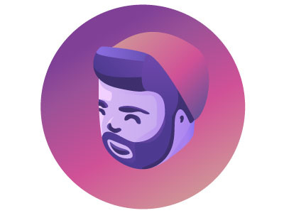 3d Profile icon 3d colour graphic design hat icon illustration illustrator ixdbelfast purple
