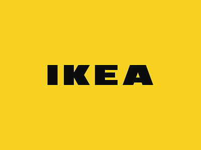IKEA concept ikea logo logotype redesign type