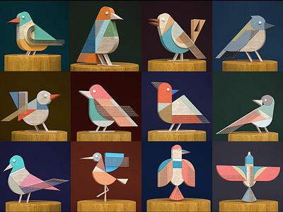 Geometric 3D Birds