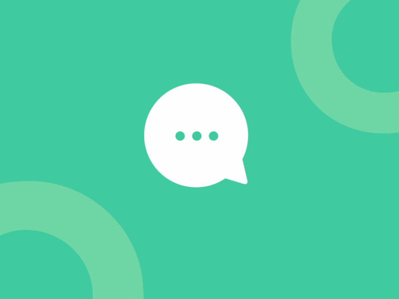 Canvas Logo animation canvas chat gif logo recruiter text