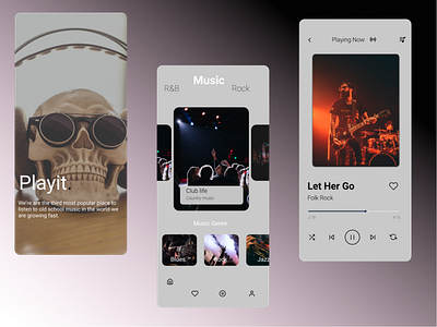 Play it. app design ui ux