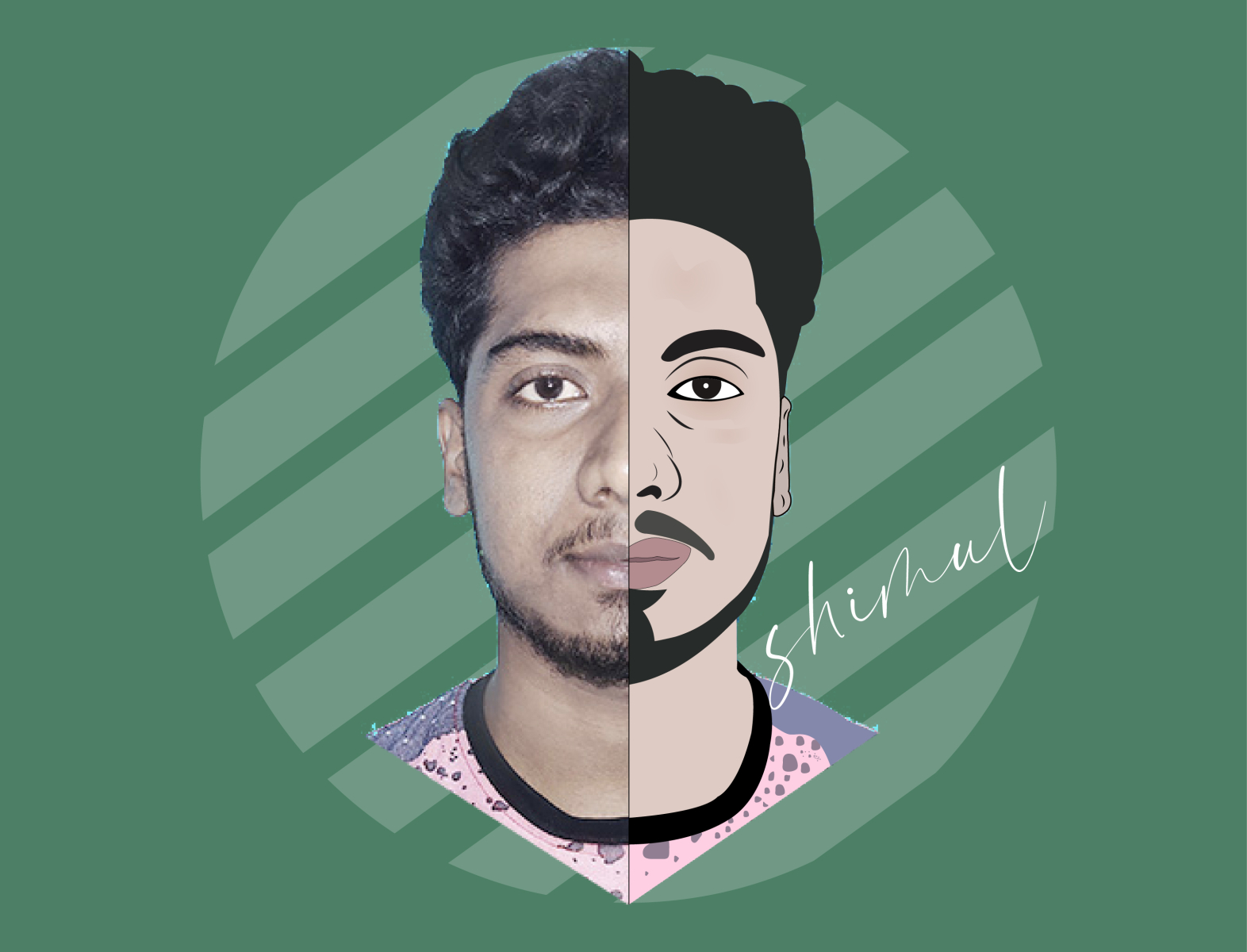 My profile photos vector.. by Md Shimul Ali on Dribbble