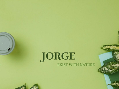 jorge organics branding graphic design icon illustration logo poster design typography