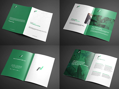 Business Profile Design for Upcoming Company