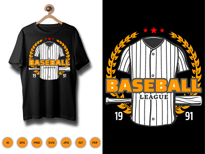 T-shirt- Baseball Sport