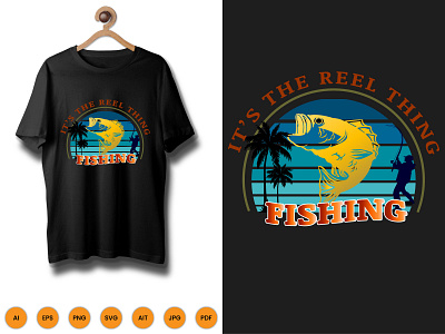 T-Shirt Design, Fishing  Tshirt