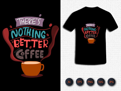There's Nothing Batter Coffee Tshirt branding design icon illustration kids activity logo tshirt typography vector