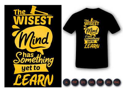 Something LearnTypography Tshirt Design