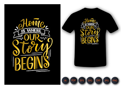 Home Our Stay Begins Tshirt Design branding design graphic design illustration jpgtsirt kids activity pngtsirt shirt tshirt tshirtdesign typography vector