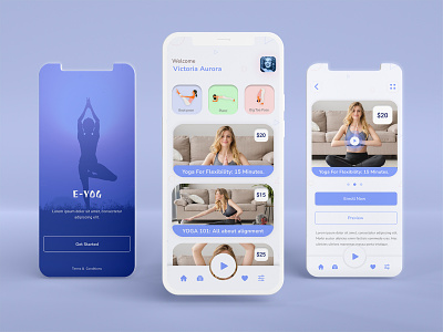 Yoga Mobile Apps Design app apps fitness mobileapp ui uiux ux yoga yoga class yoga mobile app yogaapps