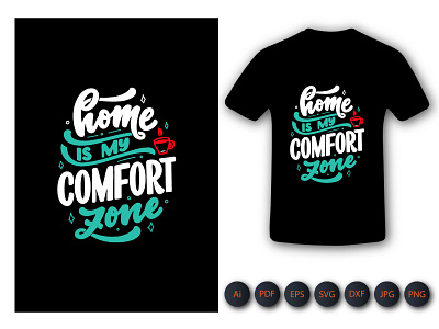 Home Comfort T-Shirt Design design illustration pngtshirt priningtshirt shirt tee tees teeshirt tshirt tshirtdesign tshirtlogo tshirtprint typography ui