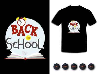 Back to School  T-shirt Design