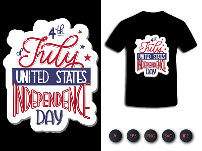 July Independence Tshirt Design design graphic design kids activity logo shirt tshirt tshirtlovers typography vector