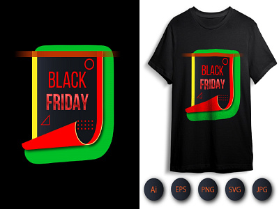 Black Friday Clothes Sale Digital Signage Template