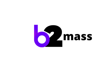 b2mass branding design logo