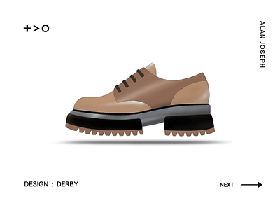 MENS DERBY footwear footwear design product design rendering sneakers