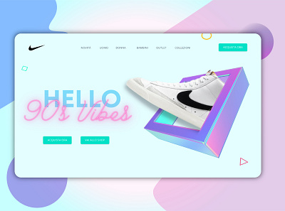 Homepage Nike figma graphic design homepage web web design