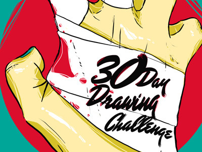30 Day Drawing Challenge / Yana 30 day drawing challenge illustration yana yanadria