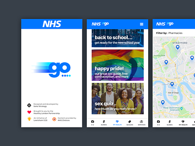 NHS Go App v2 android ios mobile mobile app national health service nhs nhs go