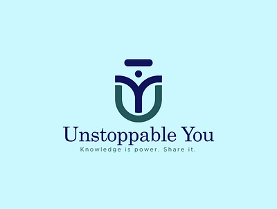 Unstoppable You (Thinkific) brand identity branding design graphic design logo logo designer vector